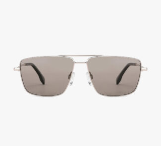 Silver Grey Square Polarized & UV Protected Glass